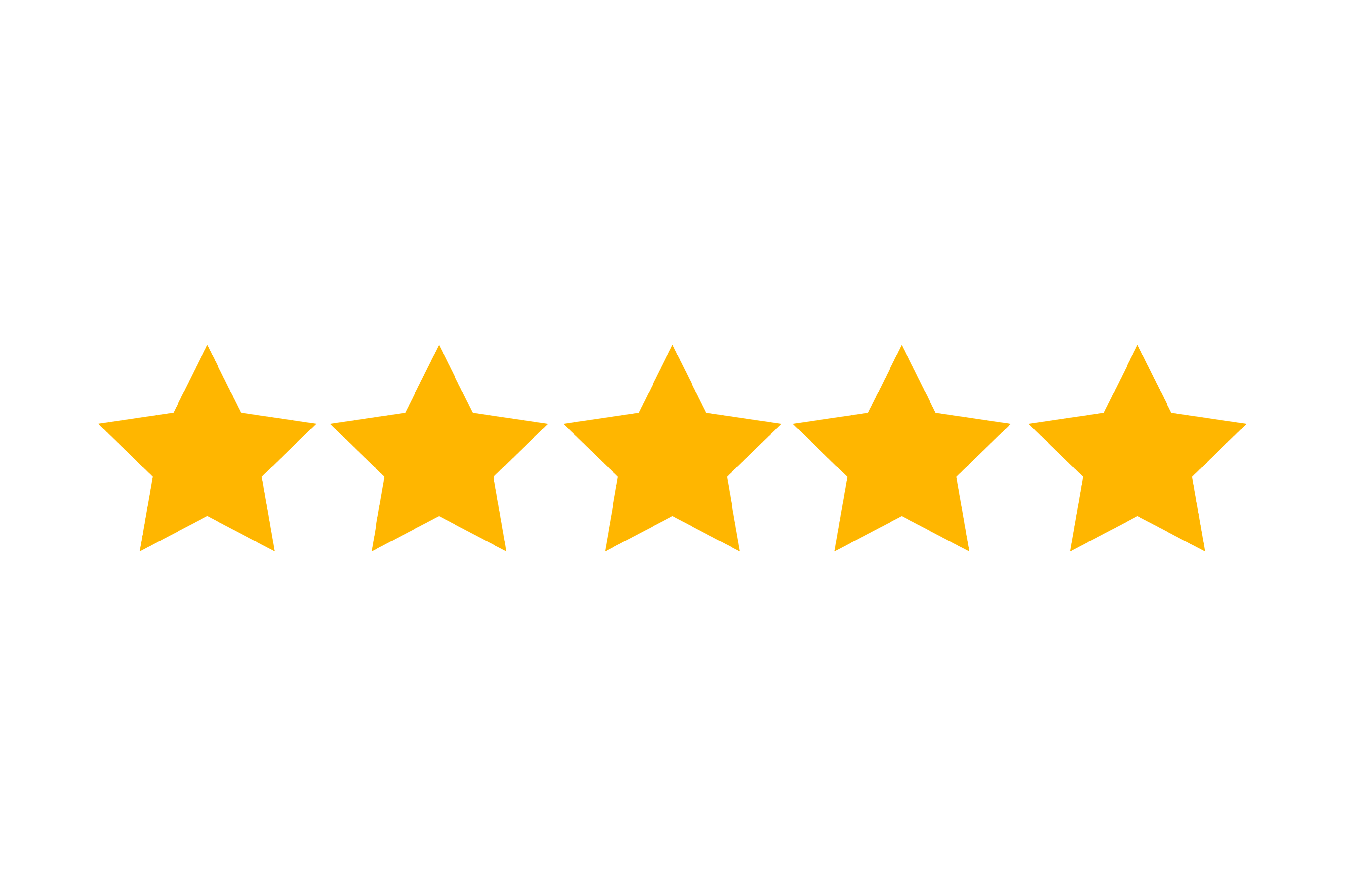 Five-star customer rating